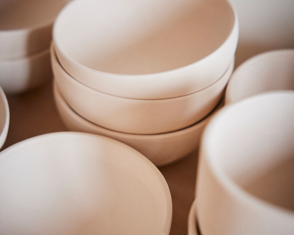 Tasse aus Steingut